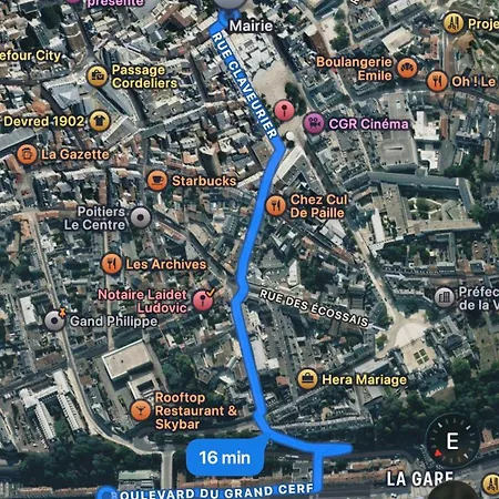 Confort Gare Et Centre A Pied 4 Pers Apartment *