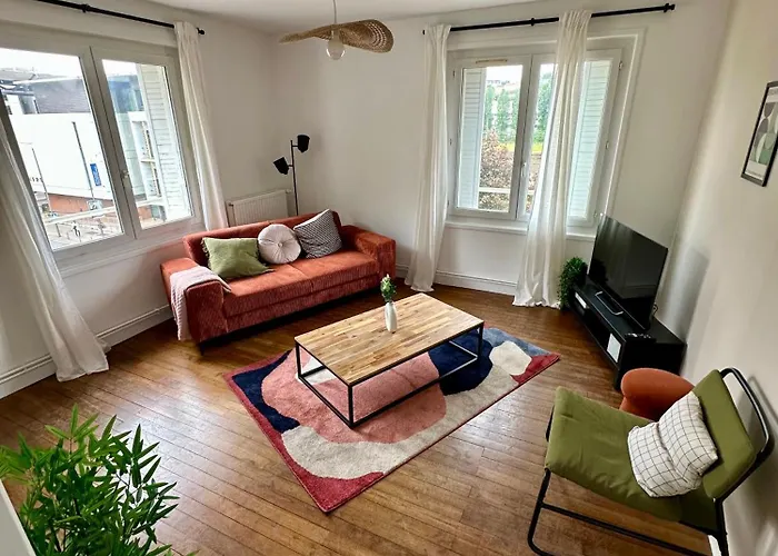 Appartement Confort Gare Et Centre à Pied 4 Pers