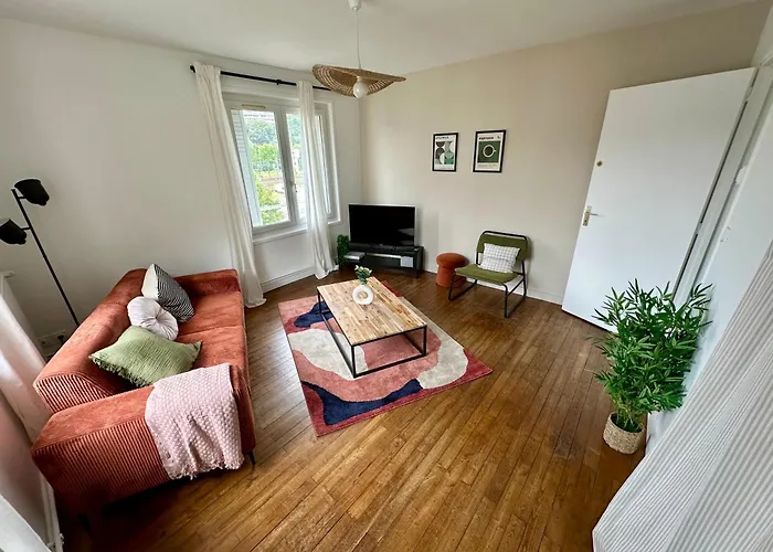 Confort Gare Et Centre à Pied 4 Pers Appartement